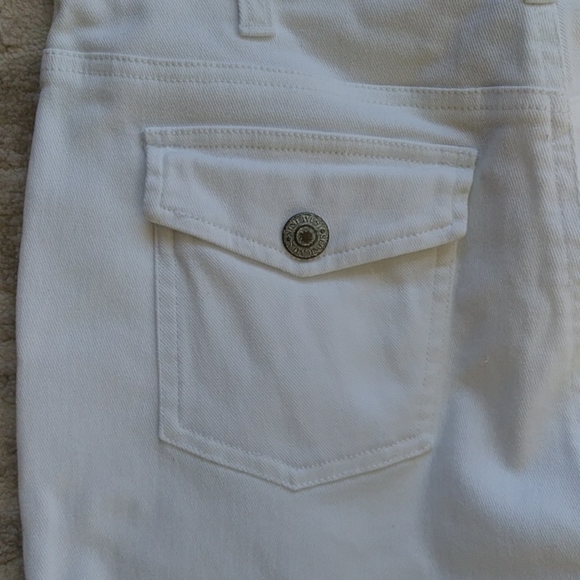 Nine West Separates Capri Pants 8 White - Picture 7 of 14